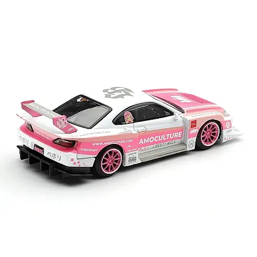 Mini Gt 1/64 Nissan Silvia (S15) Lb-Super Silhouette Amoculture+Mgt01239 - 3