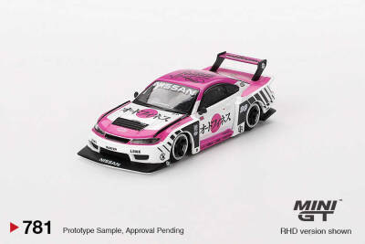 Mini Gt 1/64 Nıssan Sılvıa (S15) Lb-Super Sılhouette Mgt00781-Bl - 1