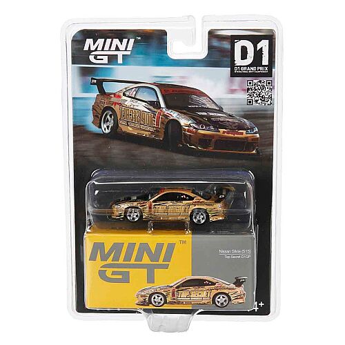 Mini Gt 1/64 Nissan Silvia (S15) Top Secret D1Gp Mgt00714-Bl - 5