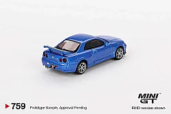 Mini Gt 1/64 Nissan Skyline Gt-R (R34) V-Spec Mgt00759 - 3