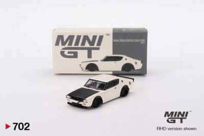 Mini Gt 1/64 Nissan Skyline Kenmeri Liberty Walk White Mgt00702-R - 1