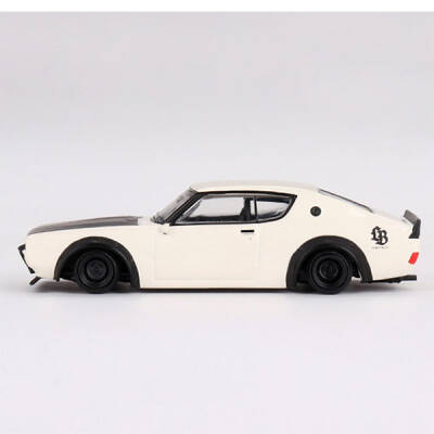 Mini Gt 1/64 Nissan Skyline Kenmeri Liberty Walk White Mgt00702-R - 3