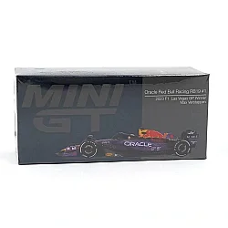 Mini Gt 1/64 Oracle Red Bull Racing Rb19 #1 Max Verstappen 2023 F1 2023 Las Vegas Gp Winner+Mgt01194 - 4