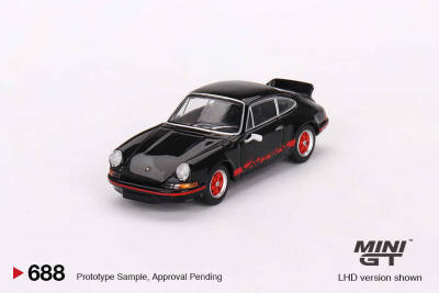 Mini Gt 1/64 Porsche 911 Carrera Rs 2.7 Black Mgt00688-L - 1