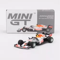 Mini Gt 1/64 Red Bull Racing Rb16B Max Verstappen Mgt00680 - 1