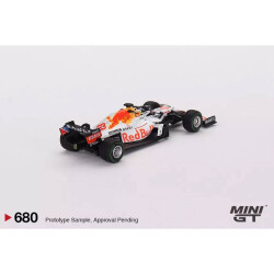 Mini Gt 1/64 Red Bull Racing Rb16B Max Verstappen Mgt00680 - 3