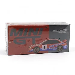 Mini Gt 1/64 Subaru Impreza Wrc97 #1 1999 Drm Champion - 4