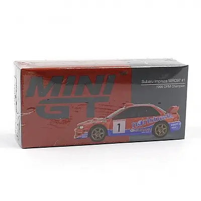 Mini Gt 1/64 Subaru Impreza Wrc97 #1 1999 Drm Champion - 4