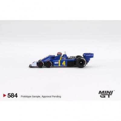 Mini Gt 1/64 Tyrrell P34 #3 Jody Scheckter Mgt00583-L - 2