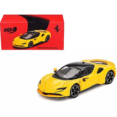 Mini Gt: Bbr 1/64: Ferrari Sf90 Giallo Modena Bbrfer64031 - 1