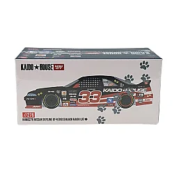 Mini Gt Kaido House 1/64 Nissan Skyline GT-R (R33) Black Kaido Cat+Khmg276 - 3