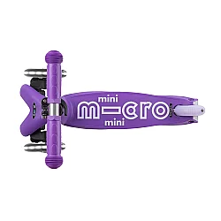 Mini Mıcro Scooter Deluxe Foldable Led Purple Mor Mmd199 - 5