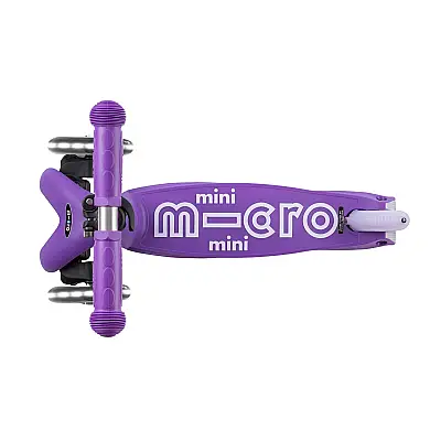 Mini Mıcro Scooter Deluxe Foldable Led Purple Mor Mmd199 - 5