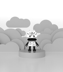Mob Dans Eden Hayvanlar Bluetooth Hoparlör - Zebra Da-22-01 - 5