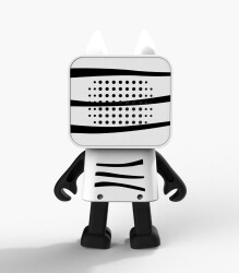 Mob Dans Eden Hayvanlar Bluetooth Hoparlör - Zebra Da-22-01 - 3