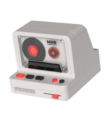 Mob Retro Kamera Bluetooth Hoparlör – Gri Rs-80-Gr1 - 1