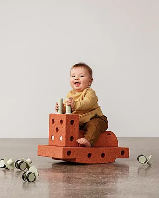 Modu Curiosity Set - Turuncu / Tozlu Yeşil M-Set-CUR-BO-DG - 1