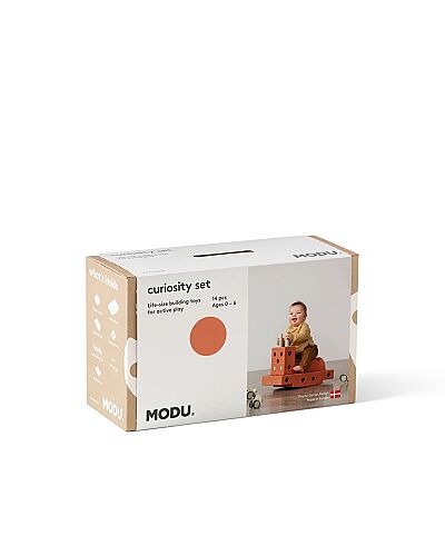 Modu Curiosity Set - Turuncu / Tozlu Yeşil M-Set-CUR-BO-DG - 7