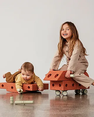 Modu Explorer Set - Turuncu / Tozlu Yeşil M-Set-EXP-BO-DG - 2