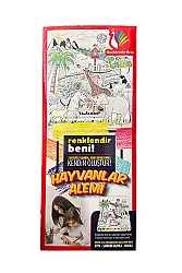Mole Rb Hayvanlar Alemi Boyama Sahnesi - Mole Hobi