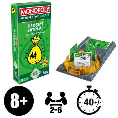 Monopoly Her Şeyi Al Genişletme Paketi Has-G0720 - 1