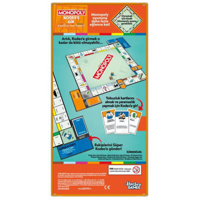 Monopoly Kodes'e Gir Genişletme Paketi Has-G0719 - 2