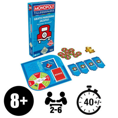 Monopoly Ücretsiz Otopark İkramiyesi Genişletme Paketi Has-G0718 - 1