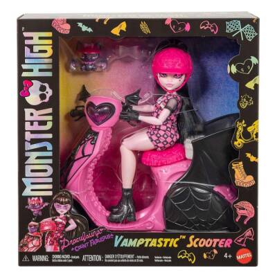 Monster High Opp Doll Scooter Playset Jdr61 - 1