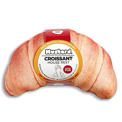 Mustard Kruvasan Mouse Silikon Bilek Desteği M11053 - 1