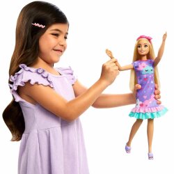 My First Barbie - İlk Barbie Bebeğim - Delüks Bebek HMM66 - 2