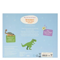 My First Sound Book: Dinosaurs - 3