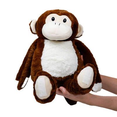 My Friend Toys Battaniyeli Maymun Peluş Oyuncak - 4