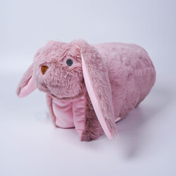 My Friend Toys Katlanır Tavşan Peluş Oyuncak - 2