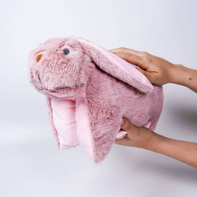 My Friend Toys Katlanır Tavşan Peluş Oyuncak - 5