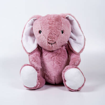 My Friend Toys Pembe Göbekli Tavşan Peluş Oyuncak - 1