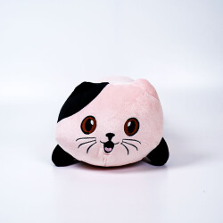 My Friend Toys Pembe Kedi Peluş Oyuncak - 1
