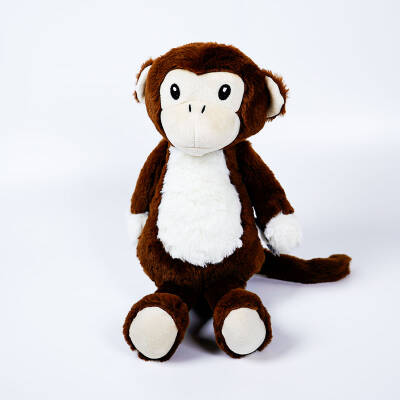 My Friend Toys Sallanan Kahve Maymun Peluş Oyuncak - 1