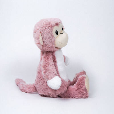 My Friend Toys Sallanan Pembe Maymun Peluş Oyuncak - 2