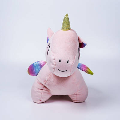My Friend Toys Unicorn Pembe Peluş Oyuncak - 1