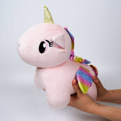 My Friend Toys Unicorn Pembe Peluş Oyuncak - 3