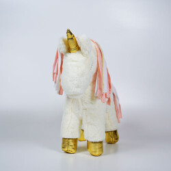My Friend Toys Unicorn Beyaz Peluş Oyuncak - 2