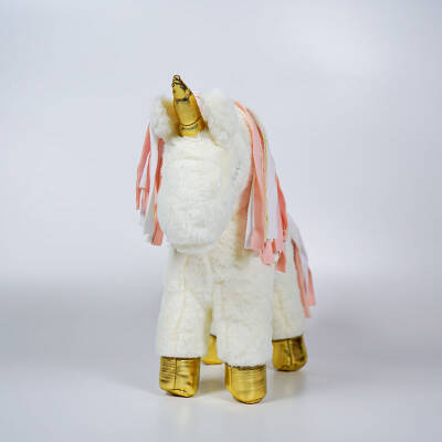My Friend Toys Unicorn Beyaz Peluş Oyuncak - 2