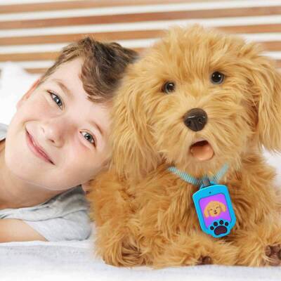 My Fuzzy Friends Sevimli Labrador Sesli ve Hareketli Moji Türkçe 18207-MYJ00101 - 2