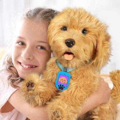 My Fuzzy Friends Sevimli Labrador Sesli ve Hareketli Moji Türkçe 18207-MYJ00101 - 4