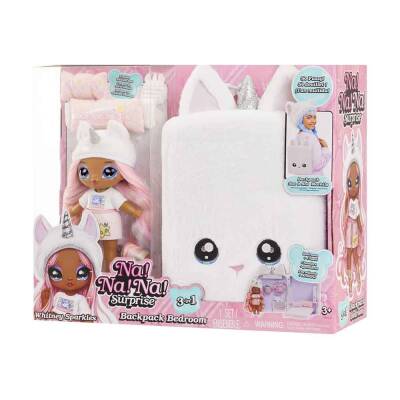 Na! Na! Na! Sürprise 3ü1 Arada Büyük Sırt Çantalı Set - Whitney Sparkles - 1