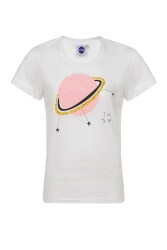 Nasa Beyaz I Need My Space Kk T-Shirt Kadın (S) - 1