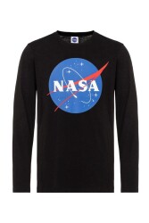 Nasa Siyah Uk T-Shirt Erkek (L) - 1