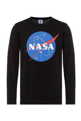 Nasa Siyah Uk T-Shirt Erkek (L) - 1