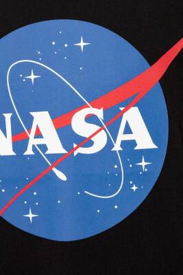 Nasa Siyah Uk T-Shirt Erkek (L) - 3