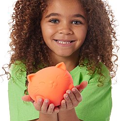Nee Doh Süper Havalı Kedi - Yumuşak Duyusal Stres Oyuncağı - 2